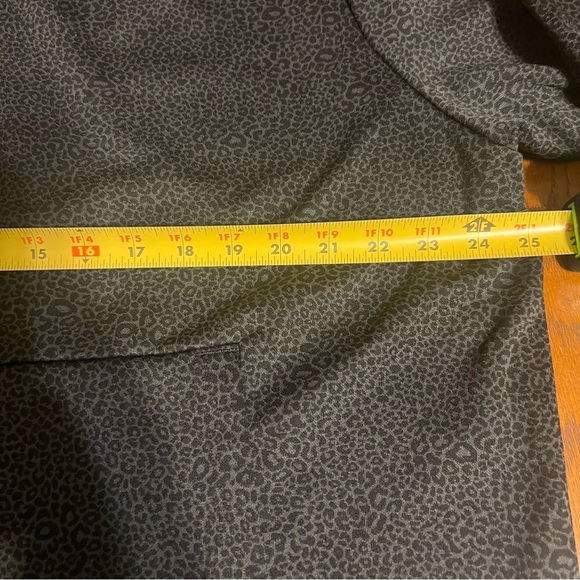 Lululemon Lab Double-Knit Jacquard Hoodie in Leopard Sz XL Relaxed Fit Lounge - Picture 15 of 16